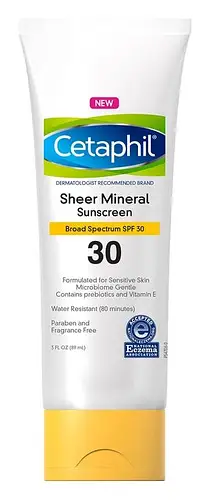 Cetaphil Sheer Mineral Sunscreen Lotion SPF 30