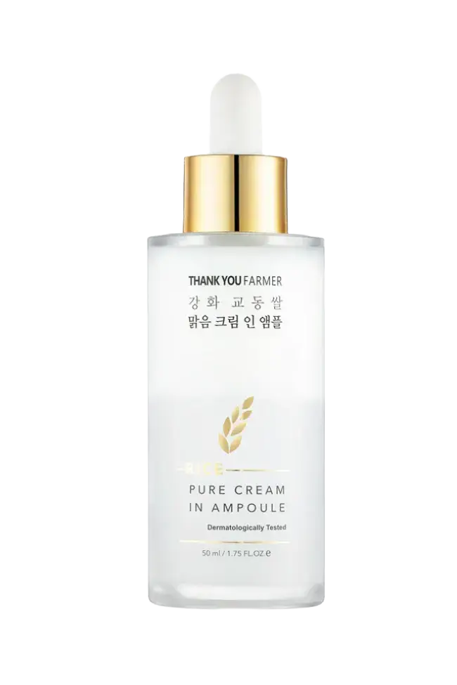 Thank You Farmer Rice Pure Cream In Ampoule Serum