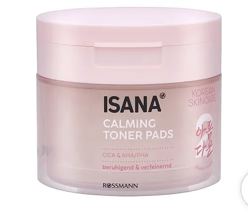 ISANA Korean Skincare Calming Toner Pads