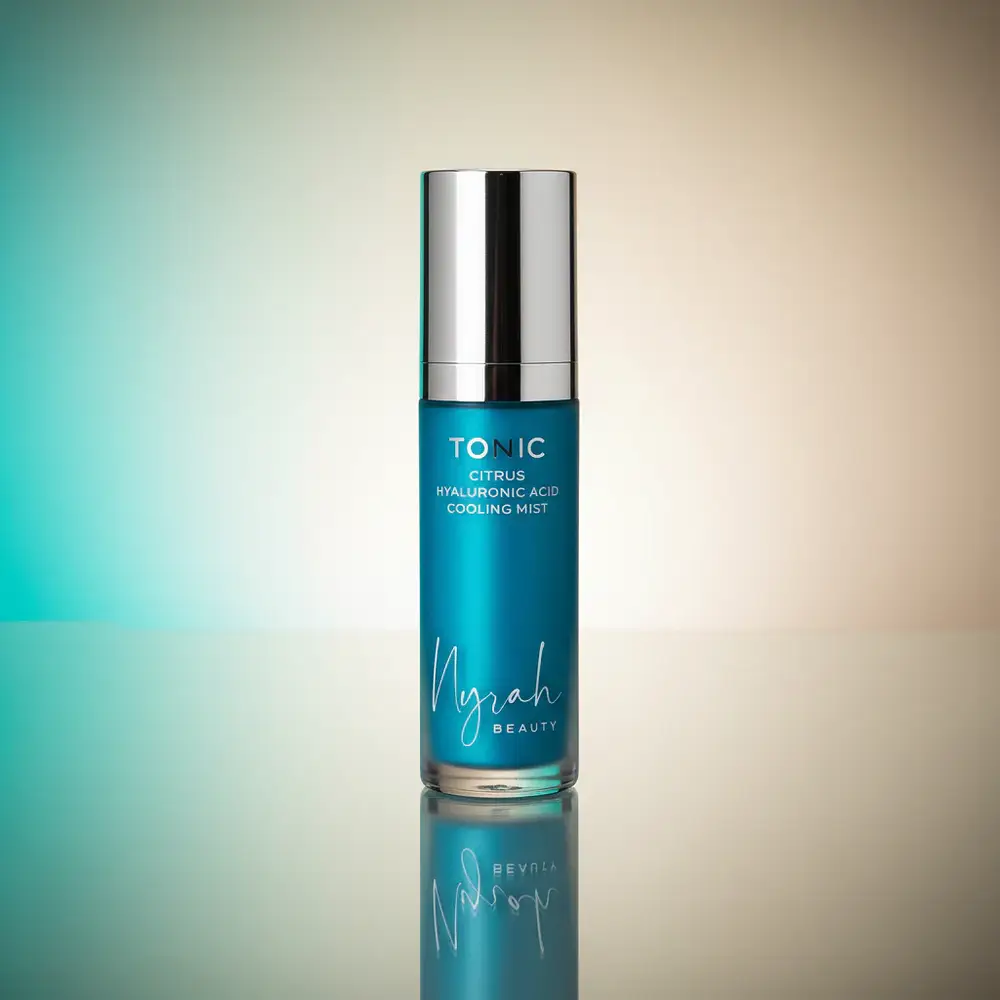 Nyrah Beauty Tonic Citrus Hyaluronic Acid Cooling Mist
