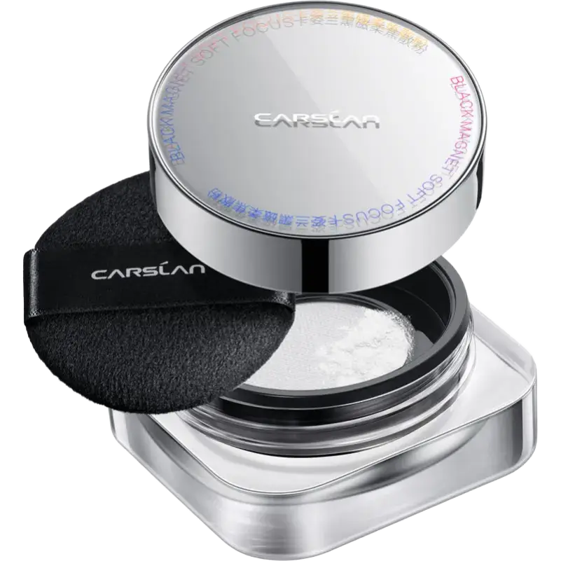 Carslan Black Magnet Soft Focus Makeup Powder For Sensitive Skin 03 Translucent