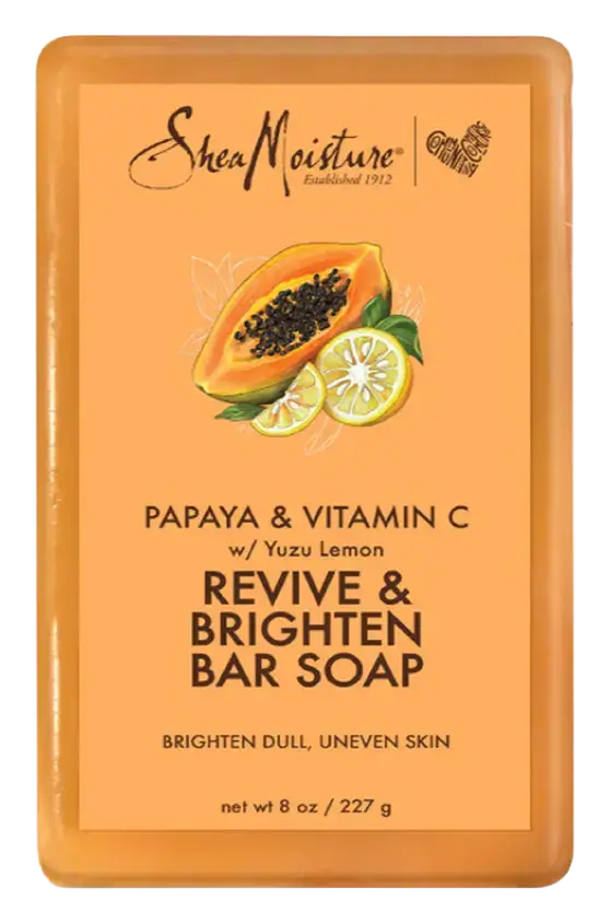 Shea Moisture Papaya & Vitamin C Revive & Brighten Bar Soap