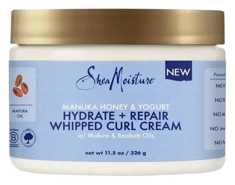 Shea Moisture Hydrate and Repair Whipped Curl Cream
