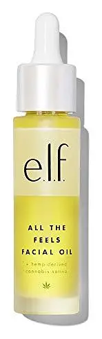 e.l.f. cosmetics All the Feels Facial Oil + hemp-derived Cannabis Sativa Seed Oil