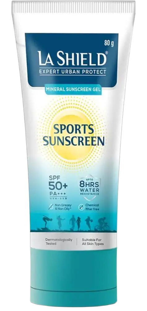 La Shield Mineral Sports Sunscreen Gel SPF 50 +