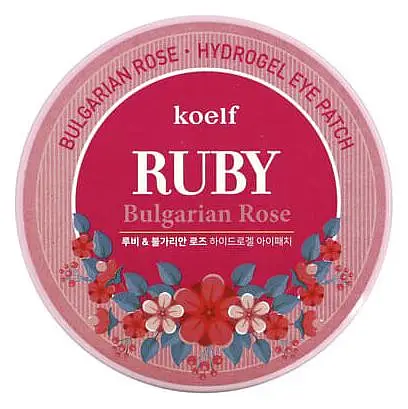 Petitfee Hydrogel Eye Patch Ruby Bulgarian Rose