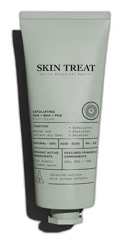 Skin Treat Exfoliating AHA + BHA + PHA Foot Cream