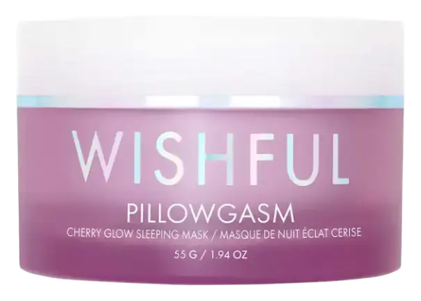 Wishful Pillowgasm Cherry Glow Sleep Mask