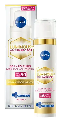 Nivea Luminous630 Anti Dark-Spot Daily UV Fluid SPF50