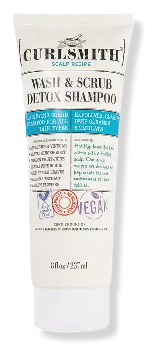 Curlsmith Wash & Scrub Detox Shampoo