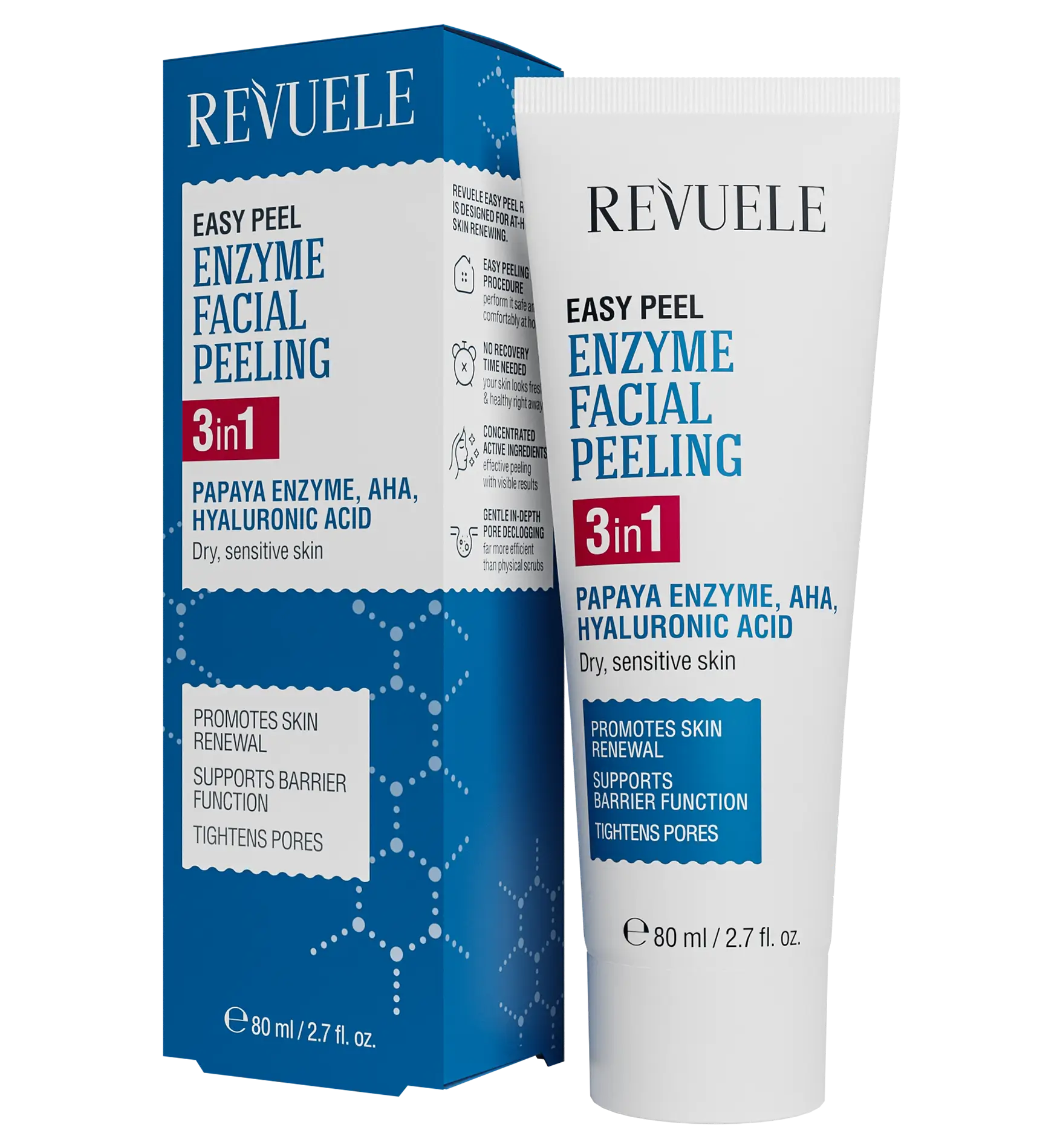 Revuele Easy Peel Enzyme Facial Peeling 3In1