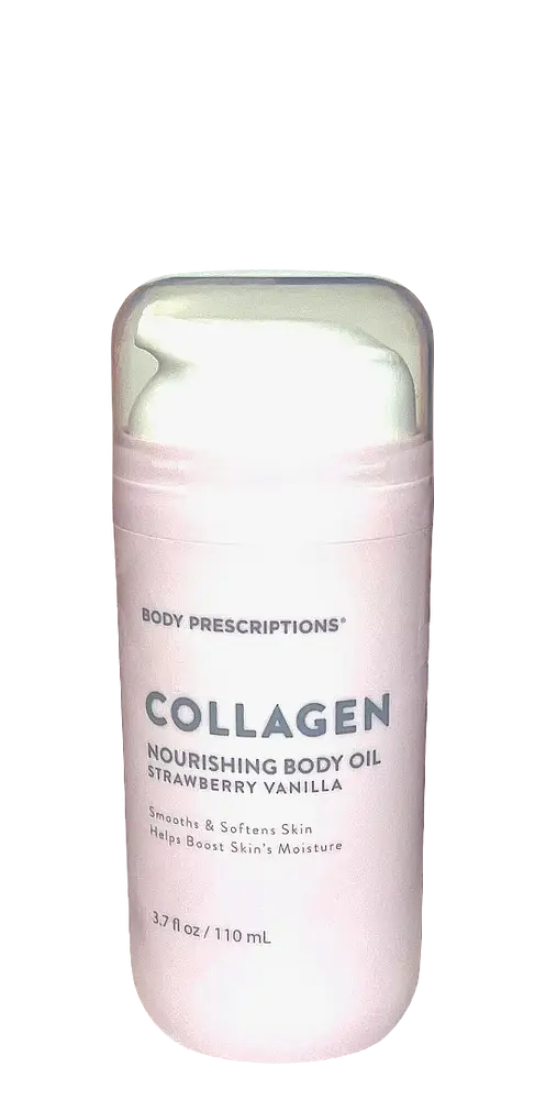 Body Prescriptions Collagen Nourishing Body Oil Strawberry Vanilla