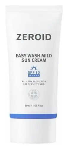 Zeroid Easy Wash Mild Sun Cream SPF 30