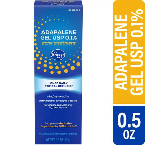 Kroger Adapalene Gel USP 0.1%