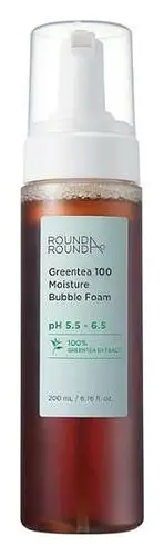 ROUND A'ROUND Green Tea Moisture Bubble Foam