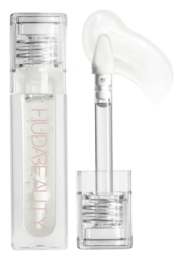 Huda Beauty Faux Filler Extra Shine Lip Gloss Glassy