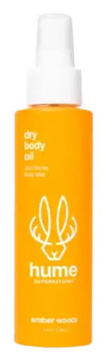 Hume Supernatural Dry Body Oil Mist Amber Woods