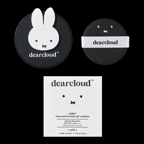 Dearcloud Miffy Tone Perfecting SPF Cushion Set
