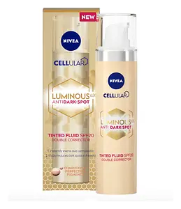 Nivea Cellular Luminous630 Anti Dark-Spot Tinted Fluid Double Corrector SPF 20