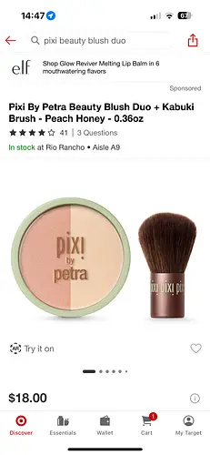Pixi Beauty Beauty Blush Duo Peach Honey
