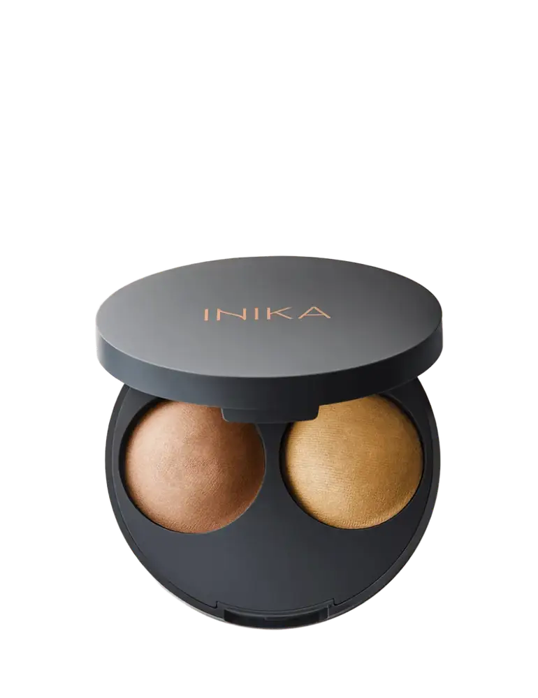 Inika Organic Baked Contour Duo Almond