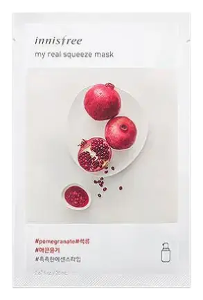 innisfree My Real Squeeze Mask Pomegrenate