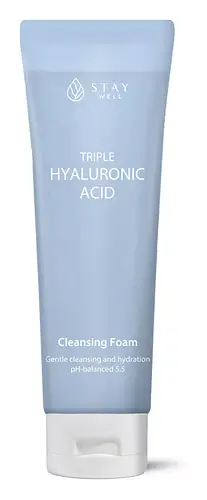 Stay Well Triple Hyaluronic Acid Cleansing Foam