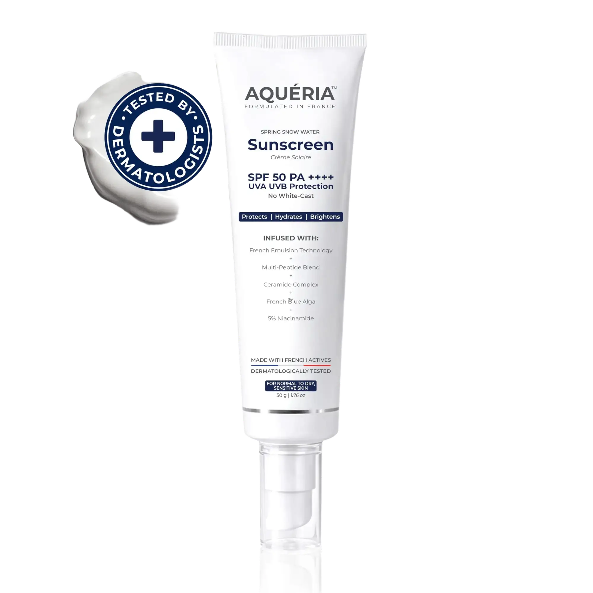 Aqueria Spring Snow Water Sunscreen SPF 50