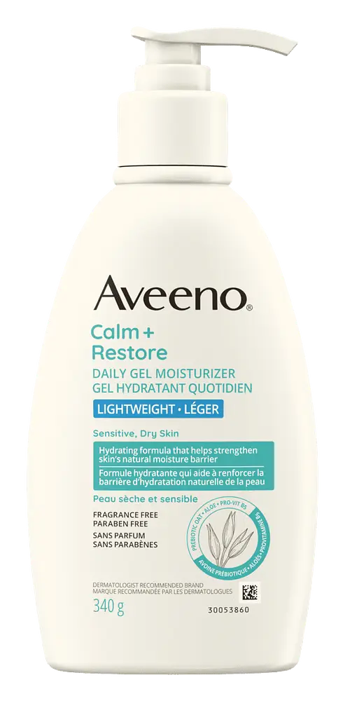 Aveeno Calm + Restore Daily Gel Moisturizer