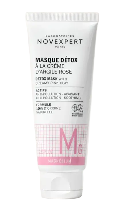 Novexpert Detox Mask With Creamy Pink Clay