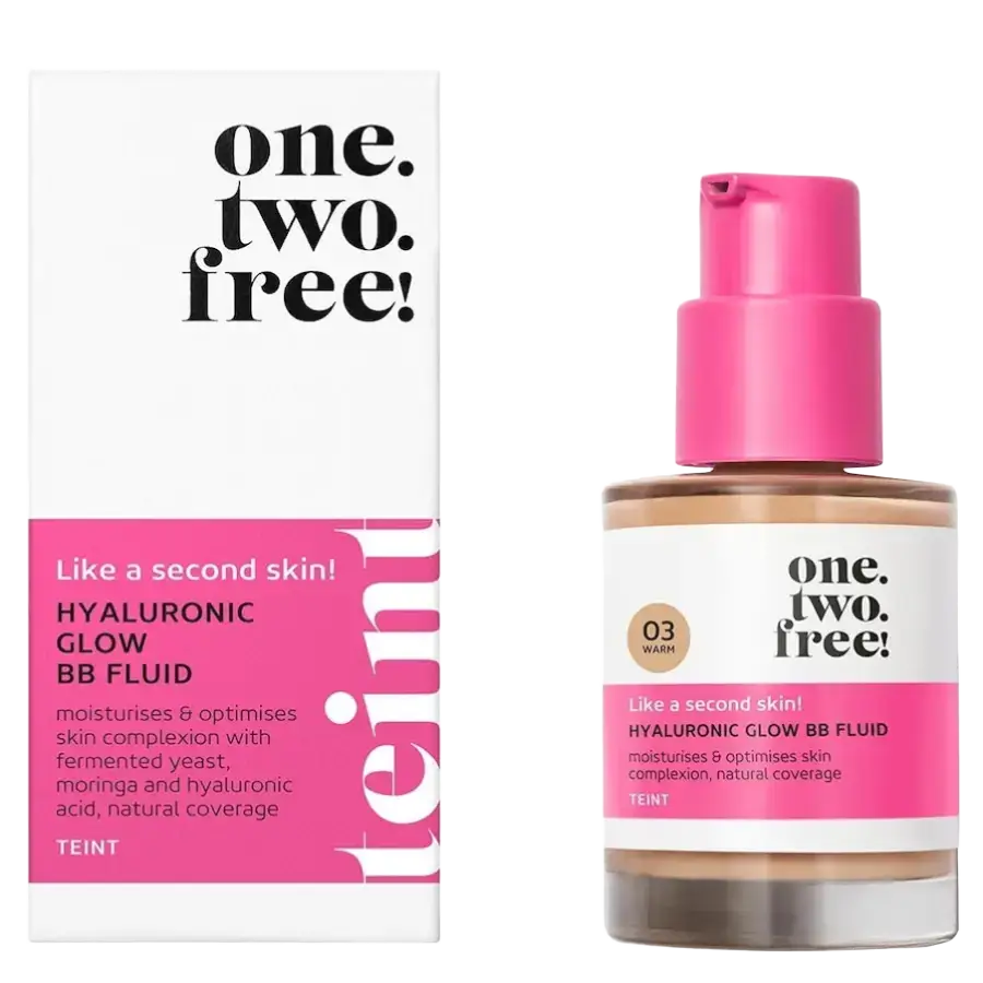 One. Two. Free! Hyaluronic Glow BB Fluid 03 Warm
