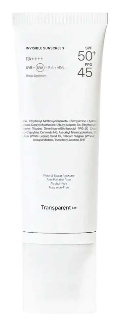 Transparent Lab Invisible Sunscreen SPF 50+