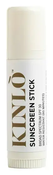 Kinlò Water Resistant Sunscreen Stick For Face, Body, And Shoulders SPF 30
