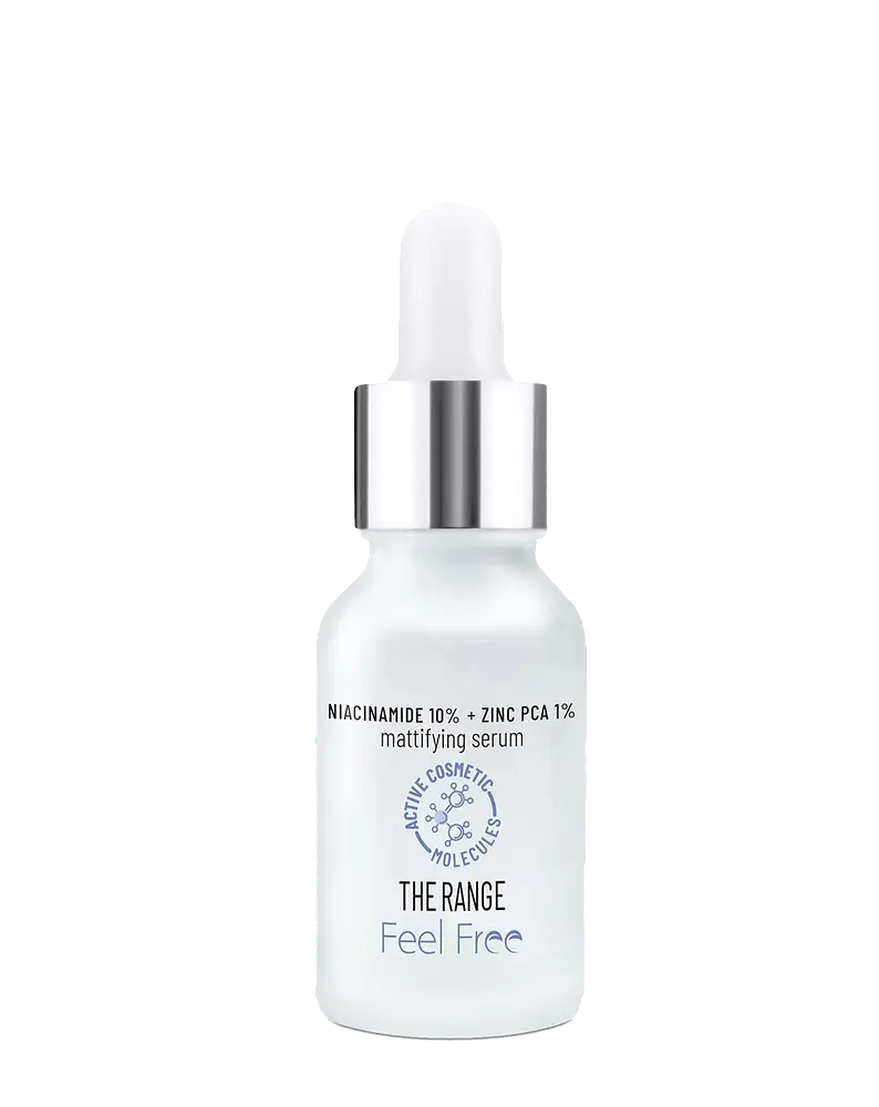 Feel Free The Range Niacinamide 10% + Zinc PCA 1%  Mattifying Serum