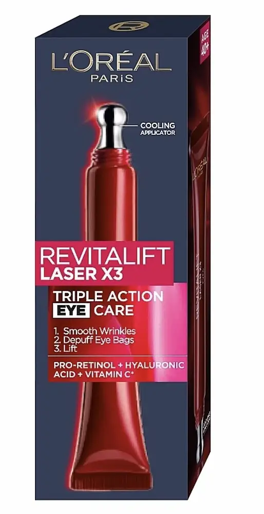 L'Oreal Revitalift Laser X3 Triple Action Eye Care Finland