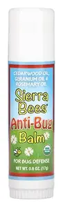 Sierra Bees Anti-Bug Balm Stick, Cedarwood, Geranium & Rosemary Oil