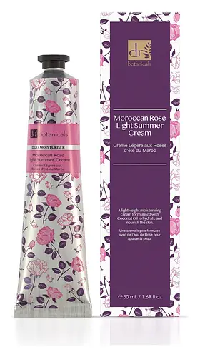 Dr Botanicals Moroccan Rose Light Summer Cream