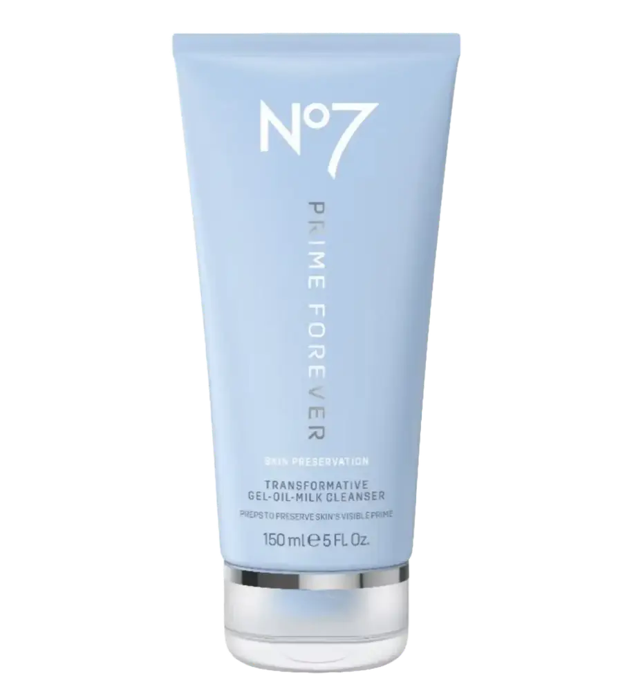 No7 Prime Forever Transformative Gel-Oil-Milk Cleanser