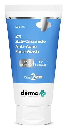 The Derma Co 2% Sali-Cinamide Anti-Acne Face Wash