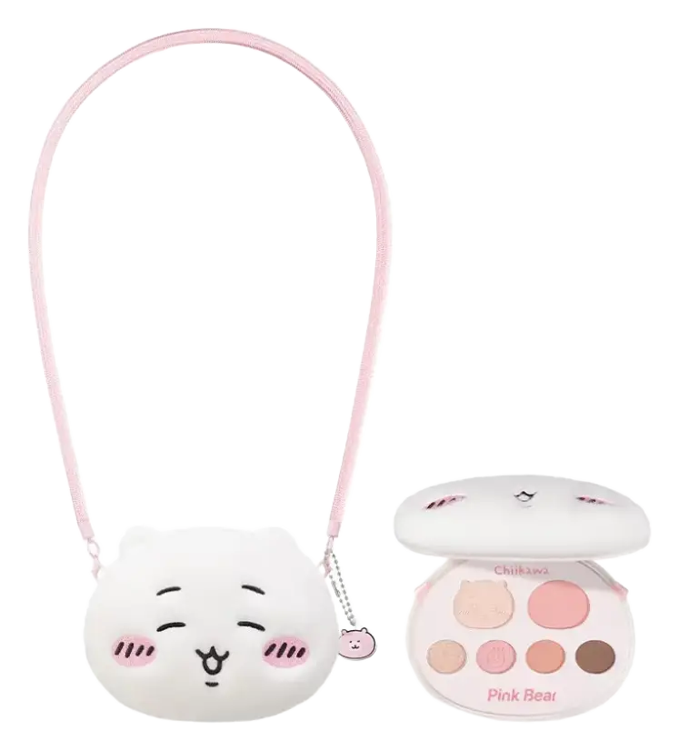Pink Bear Chiikawa Collection Eyeshadow Palette 01 Pink Dream