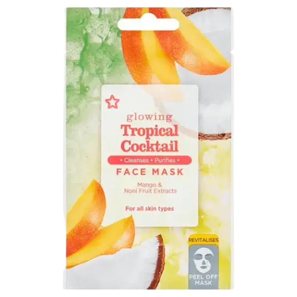Superdrug Glowing Tropical Cocktail Face Mask