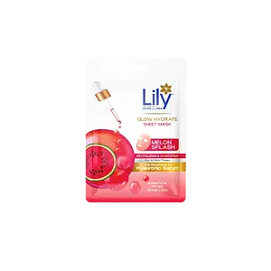 Lily Glow Hydrate Sheet Mask Melon Splash