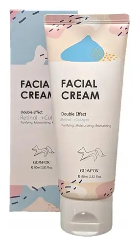 GLAMFOX Double Effect Retinol + Collagen Facial Cream