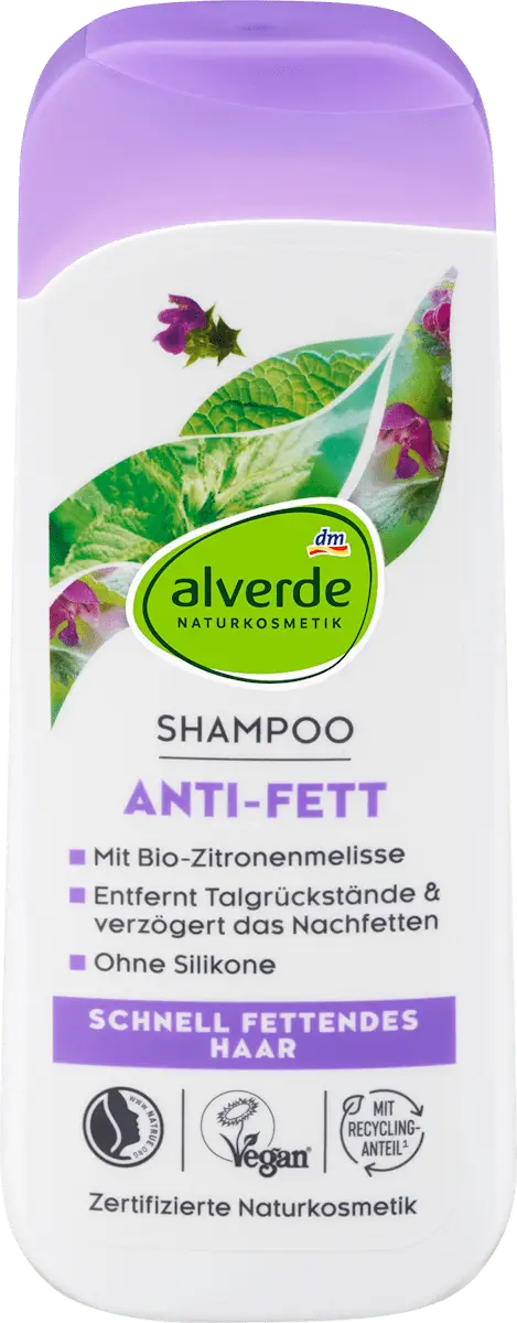Alverde Naturkosmetik Shampoo Anti Fett