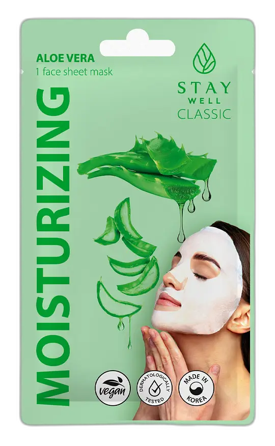 Stay Well Classic Mask Moisturizing Aloe Vera