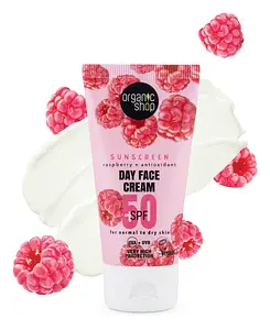 Natura Siberica Organic Shop Sunscreen Day Face Cream 50 SPF Normal to dry skin