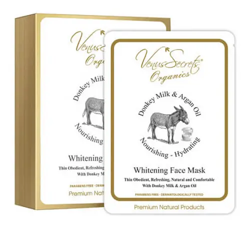 Venus Secrets Donkey Milk & Argan Oil Whitening Face Mask