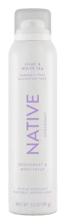 Native Deodorant & Body Spray Lilac & White Tea