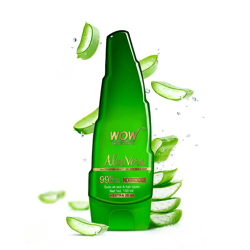 Wow Skin Science Aloe Vera Multipurpose Beauty Gel For Skin & Hair