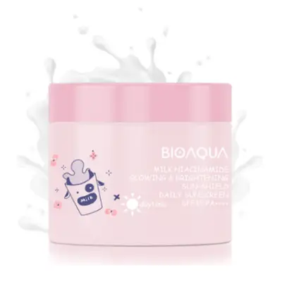 Bioaqua Milk Niacinamide Glowing & Brightening Sun-Shield Daily Sunscreen SPF 35 PA+++